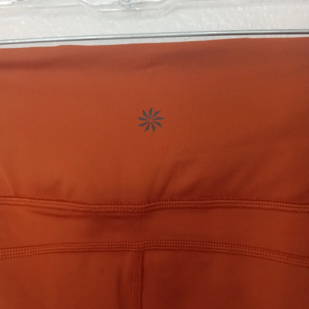 Athleta Ultimate Stash 7/8 Tight Orange Leggings NWT - Picture 9 of 10